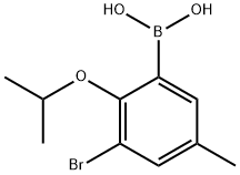 3-BROMO-2-ISOPROPOXY-5-METHYLPHENYLBORO&