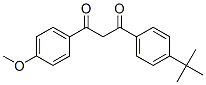 1-(4-methoxyphenyl)-3-(4-tert-butylphenyl)propane-1,3-dione Struktur
