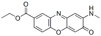 2-(Methylamino)-3-oxo-3H-phenoxazine-8-carboxylic acid ethyl ester 结构式