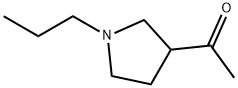 Ethanone, 1-(1-propyl-3-pyrrolidinyl)- (9CI) 结构式