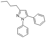 3-BUTYL-1,5-DIPHENYL-1H-PYRAZOLE Struktur