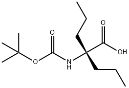 2-[(叔丁氧羰基)氨基]-2-丙基戊酸,87113-32-4,结构式