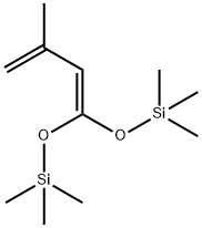 1,1-BIS(TRIMETHYLSILYLOXY)-3-METHYL-1,3-BUTADIENE Structure