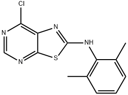 (7-CHLOROTHIAZOLO[5,4-D]PYRIMIDIN-2-YL)-(2,6-DIMETHYLPHENYL)AMINE|