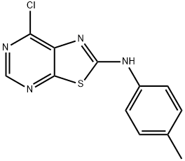 (7-CHLOROTHIAZOLO[5,4-D]PYRIMIDIN-2-YL)-P-TOLYL-AMINE