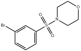 4-(3-BROMOPHENYLSULFONYL)모폴린
