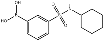 3-N-CYCLOHEXYLSULFAMOYLPHENYLBORONIC ACID|N-环己基-3-硼苯磺酰胺