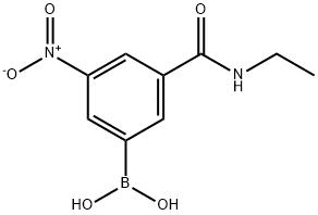 3-(ETHYLCARBAMOYL)-5-NITROPHENYLBORONIC ACID|3-(N-乙基甲酰氨)-5-硝基苯基硼酸