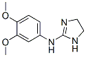 2-(3,4-dimethoxyphenylamino)imidazoline Structure