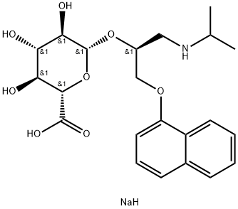 (S)-Propranolol β-D-Glucuronide Sodium Salt|(S)-Propranolol β-D-Glucuronide Sodium Salt