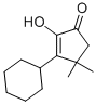 3-CYCLOHEXYL-2-HYDROXY-4,4-DIMETHYLCYCLOPENT-2-ENONE Structure