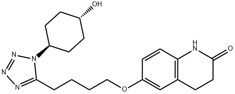 4′-反式羟基西洛他唑, 87153-04-6, 结构式