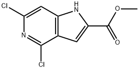메틸4,6-디클로로-5-아자인돌-2-카르복실레이트