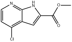 1H-Pyrrolo[2,3-b]pyridine-2-carboxylic acid, 4-chloro-, methyl ester