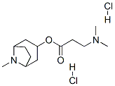 (8-methyl-8-azabicyclo[3.2.1]oct-3-yl) 3-dimethylaminopropanoate dihyd rochloride 化学構造式