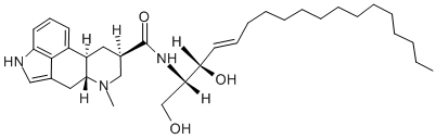 度麦角胺, 87178-42-5, 结构式