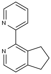 1-(PYRIDIN-2-YL)-6,7-DIHYDRO-5H-CYCLOPENTA[C]PYRIDINE 结构式