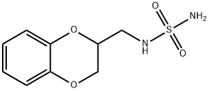 Sulfamide,  N-[(2,3-dihydro-1,4-benzodioxin-2-yl)methyl]- 结构式