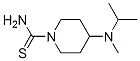 1-Piperidinecarbothioamide,  4-[methyl(1-methylethyl)amino]- 结构式