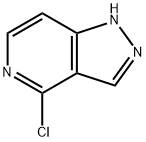 4-クロロ-1H-ピラゾロ[4,3-C]ピリジン 化学構造式