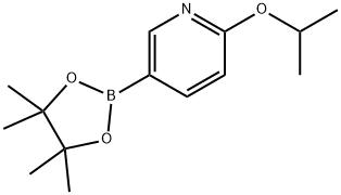 2-ISOPROPOXY-5-(4,4,5,5-TETRAMETHYL-1,3,2-DIOXABOROLAN-2-YL)PYRIDINE Struktur