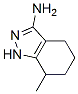 1H-Indazol-3-amine,  4,5,6,7-tetrahydro-7-methyl- 结构式