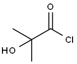 Propanoyl chloride, 2-hydroxy-2-Methyl- 结构式