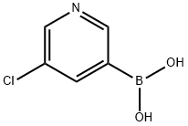 5-CHLORO-3-PYRIDINEBORONIC ACID Structure
