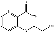 3-(2-羟基乙氧基)皮考啉酸盐酸盐, 872045-03-9, 结构式