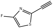 2-乙炔基-4-氟噻唑, 872122-47-9, 结构式