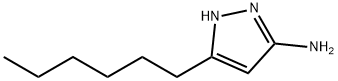 5-Amino-3-hexyl-pyrazole Structure