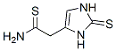 1H-Imidazole-4-ethanethioamide,  2,3-dihydro-2-thioxo-,872266-72-3,结构式