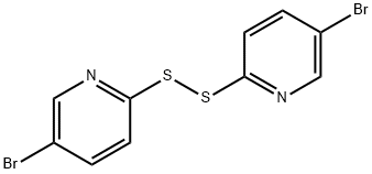 1,2-双(5-溴吡啶-2-基)二硫,872273-36-4,结构式