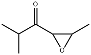 1-Propanone,  2-methyl-1-(3-methyl-2-oxiranyl)- Structure