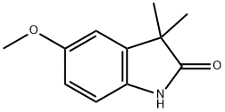 5-Methoxy-3,3-diMethylindolin-2-one Struktur