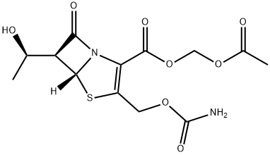 Ritipenemacoxil 结构式