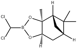 (S)-(+)-PINANEDIOL (DICHLORMETHYL)BORONATE, 87249-60-3, 结构式