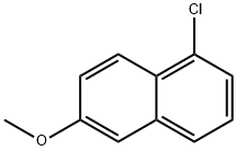 Naphthalene, 1-chloro-6-methoxy- (9CI) Structure