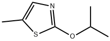 Thiazole,  5-methyl-2-(1-methylethoxy)- 化学構造式