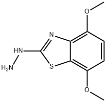 4,7-DIMETHOXY-2(3H)-BENZOTHIAZOLONE HYDRAZONE Structure