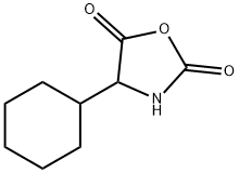 2,5-Oxazolidinedione,  4-cyclohexyl- Struktur