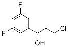 (1S)-3-chloro-1-(3,5-difluorophenyl)propan-1-ol Structure