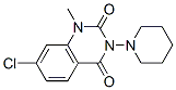 7-chloro-1-methyl-3-(1-piperidyl)quinazoline-2,4-dione Structure