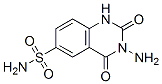 3-amino-2,4-dioxo-1H-quinazoline-6-sulfonamide 结构式