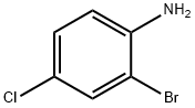 2-溴-4-氯苯胺,873-38-1,结构式
