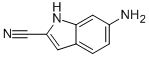 1H-Indole-2-carbonitrile,6-amino-(9CI) 化学構造式