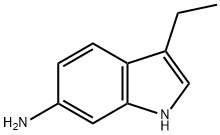 1H-Indol-6-amine,3-ethyl-(9CI) 结构式