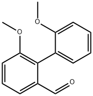 2,2'-Dimethoxy-6-formylbiphenyl 结构式