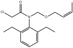 N-[[(Z)-but-2-enoxy]methyl]-2-chloro-N-(2,6-diethylphenyl)acetamide