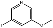 3-ヨード-5-メトキシピリジン 化学構造式